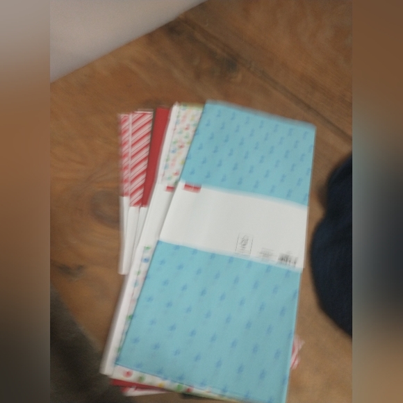 Bundled  Assorted Holiday Tissue Paper - Picture 2 of 2